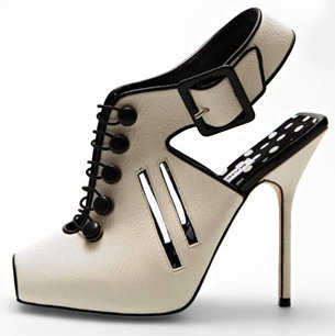 Slim-back bootie
