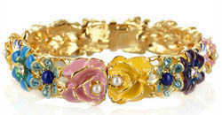 Brazalete-flores