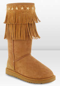 botas ugg con flecos botas ugg con flecos