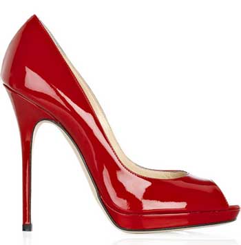 Peep Toes-rojos