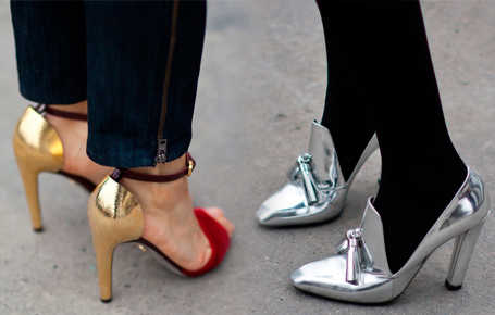 zapatos-plata-oro