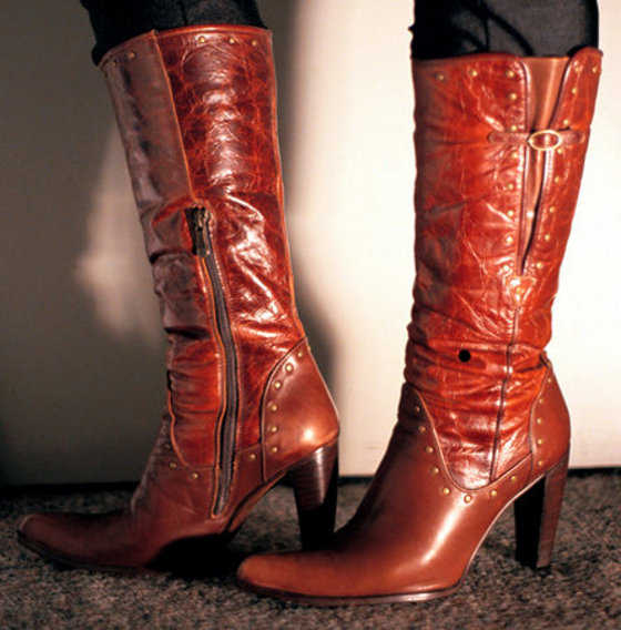 botas de cuero