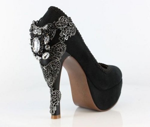 ¡Me encante el detalle posterior de estos zapatos!