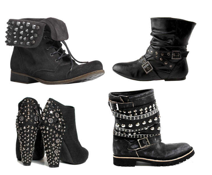 Botines con tachas ¡Me fascinan!