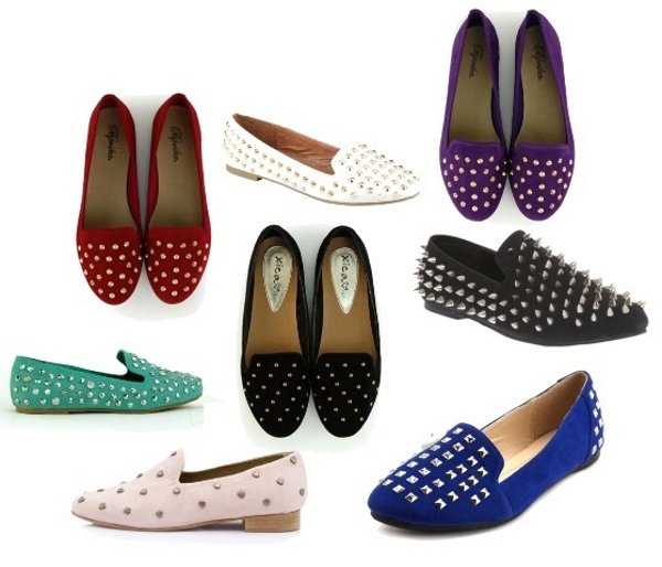 Ballerinas con tachas de todos los colores